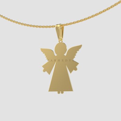 آویز طلا فرشته کد 02